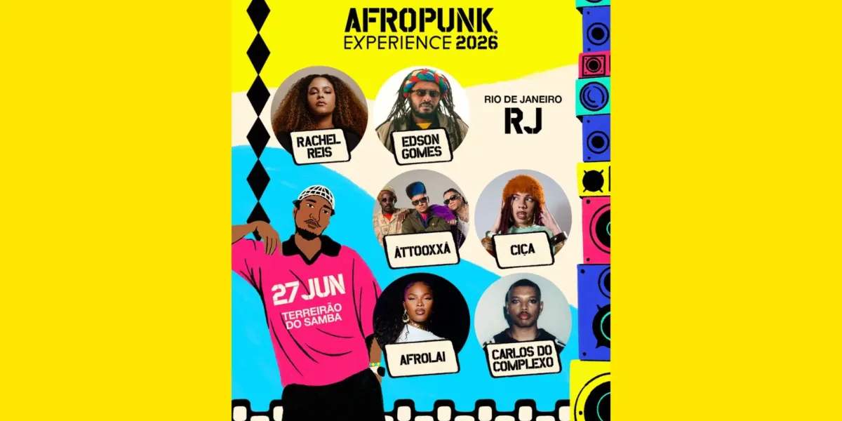 Cartaz do Afropunk Experience Rio de Janeiro 2026