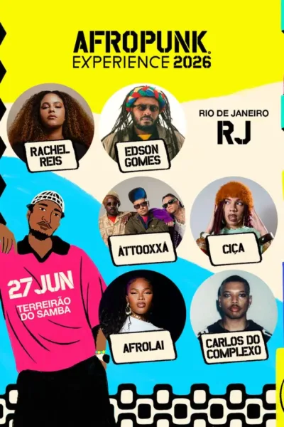 Cartaz do Afropunk Experience Rio de Janeiro 2026