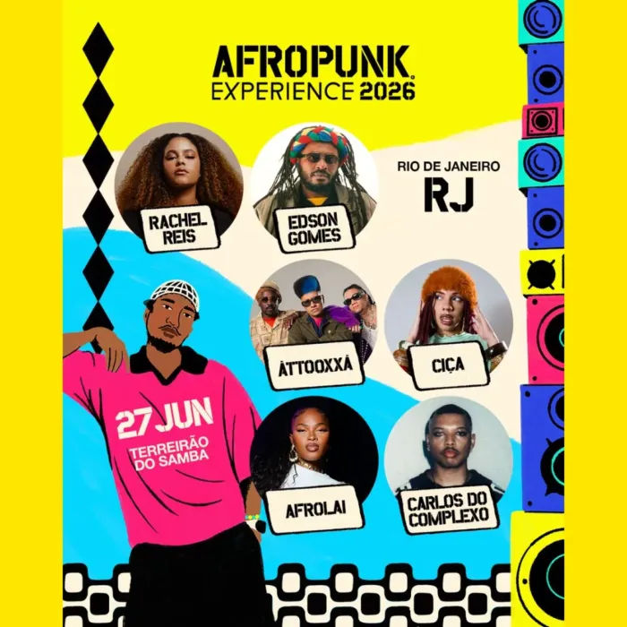 Cartaz do Afropunk Experience Rio de Janeiro 2026