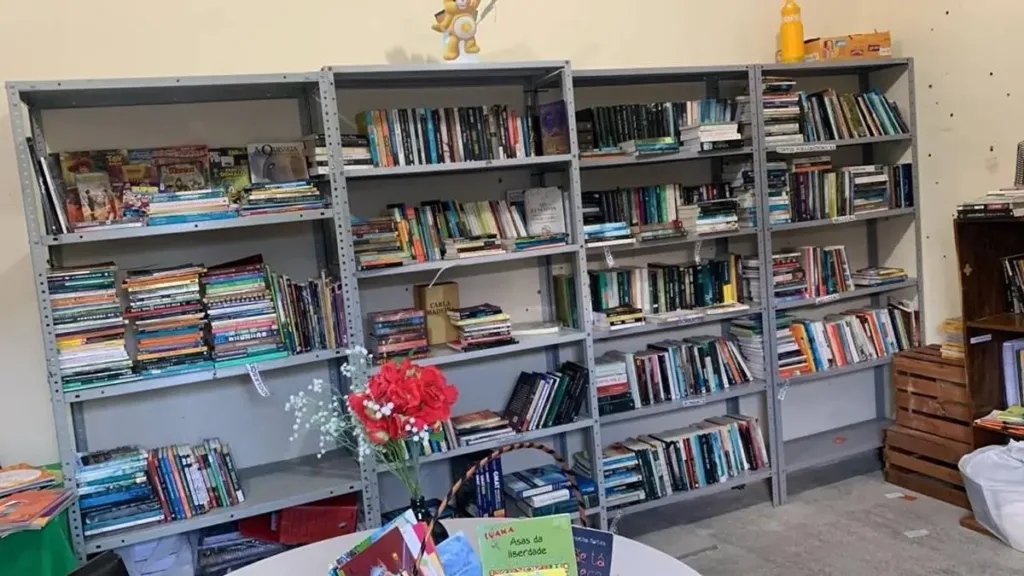 Livro: Liberdade Para a Alma – O Projeto que Transforma Vidas através da Leitura em Sergipe 2 Biblioteca do projeto "Livro: Liberdade para a Alma".