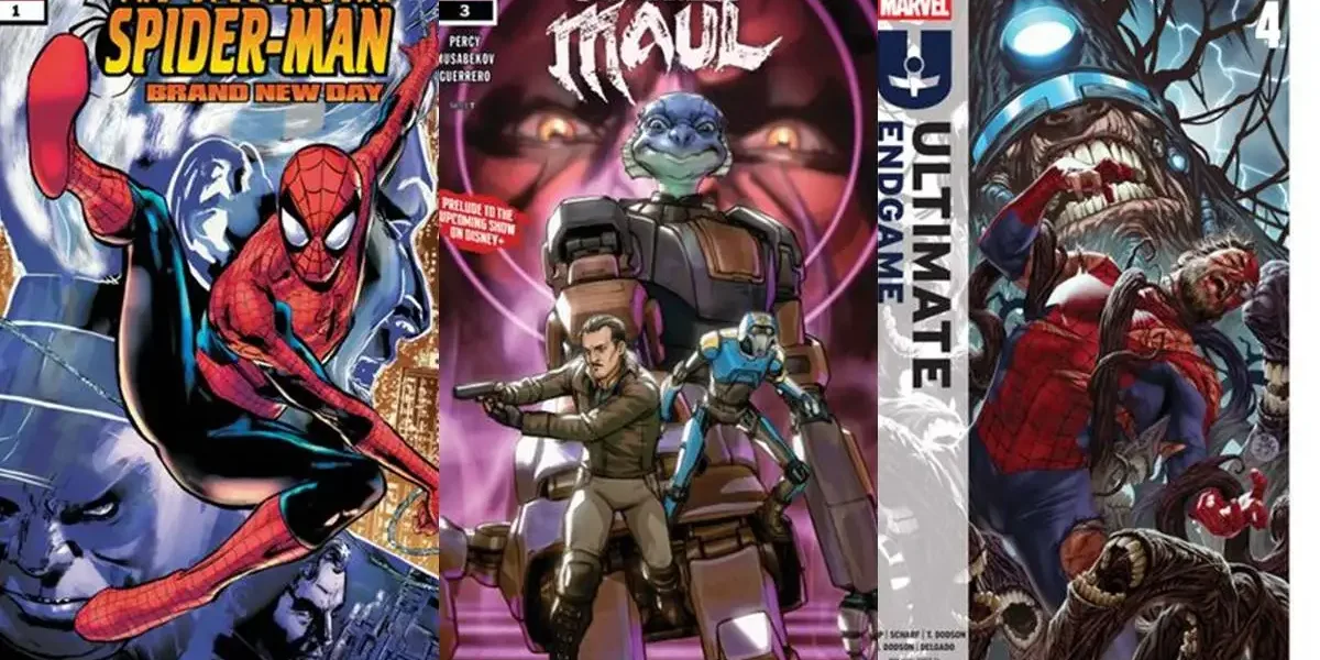 Três capas com lançamentos da Marvel em Maio/2026, terceira semana.