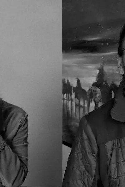 Colagem com fotos de Paul Mccartney, à esquerda, e Ringo Starr (fazendo sinal em V), à direita. Em escala cinza. Artistas divulgam novo álbum esse 2026.