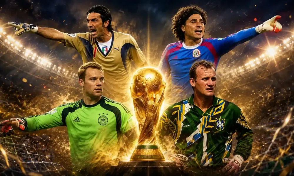 Copa do Mundo Goleiros por Seleções