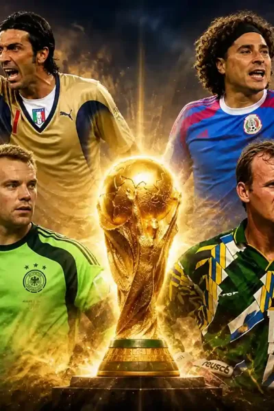 Copa do Mundo Goleiros por Seleções