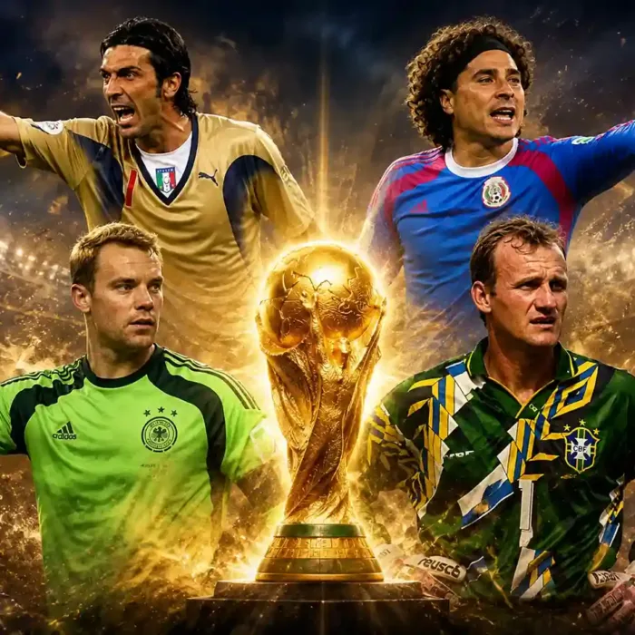 Copa do Mundo Goleiros por Seleções