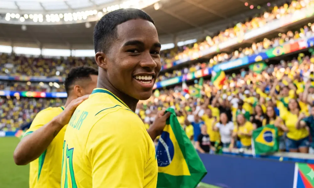 Endrick K-pop na Copa