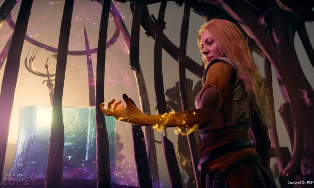 Mulheres; God of War: Laufey gaiola