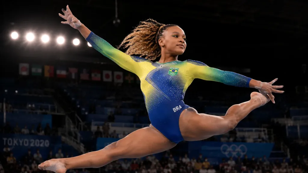 Rebeca Andrade Conquista Ouro no Pan-Americano de Ginástica e Brilha no Rio 1 Rebeca Andrade: Pan Americano Prata