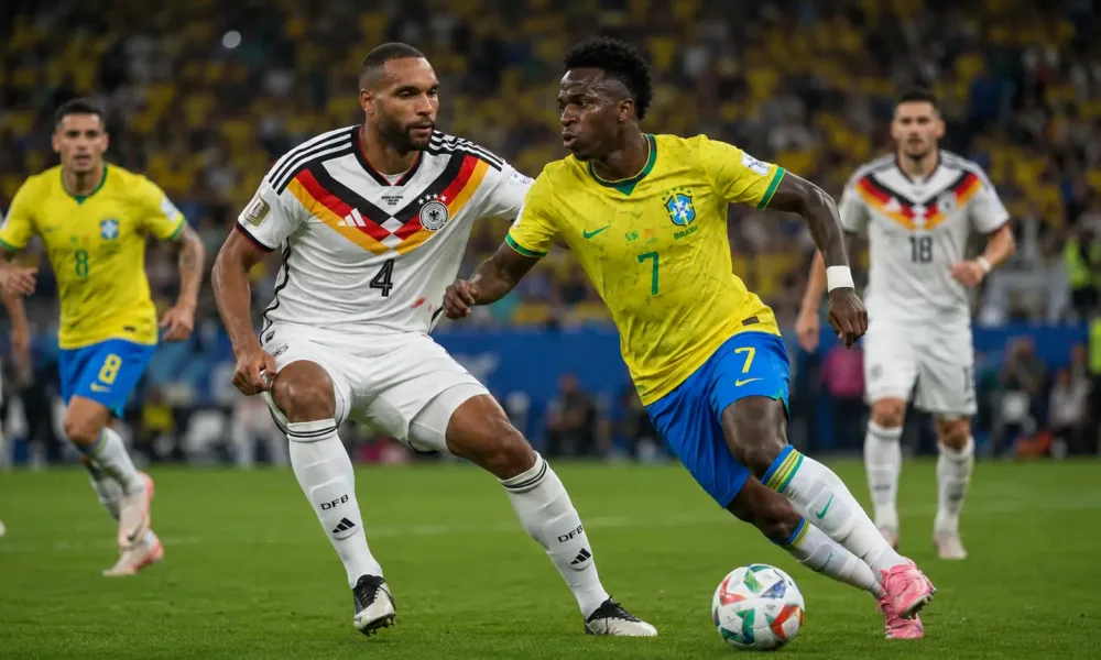 Copa do Mundo: Vini Jr Brasil x Alemanha