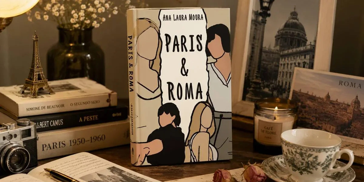 Paris & Roma | O Amor Infinito que Perduraria Enquanto o Sol Brilhar e a Lua Permanecer Bela Ana Laura Moura Paris & Roma Livro 1