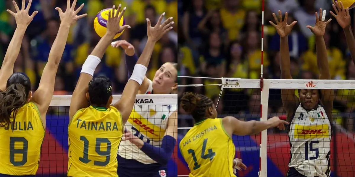 Vôlei – Liga das Nações | Seleção Feminina de Vôlei Faz Jogo Histórico e Vence as Italianas, que Estavam há 39 Jogos Invictas Vôlei Liga das Nações 2026 Brasil Itália 07 06