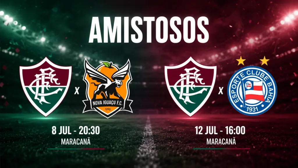 Fluminense Anuncia Amistosos e Estreia de Hulk no Maracanã 1 Fluminense Amistosos