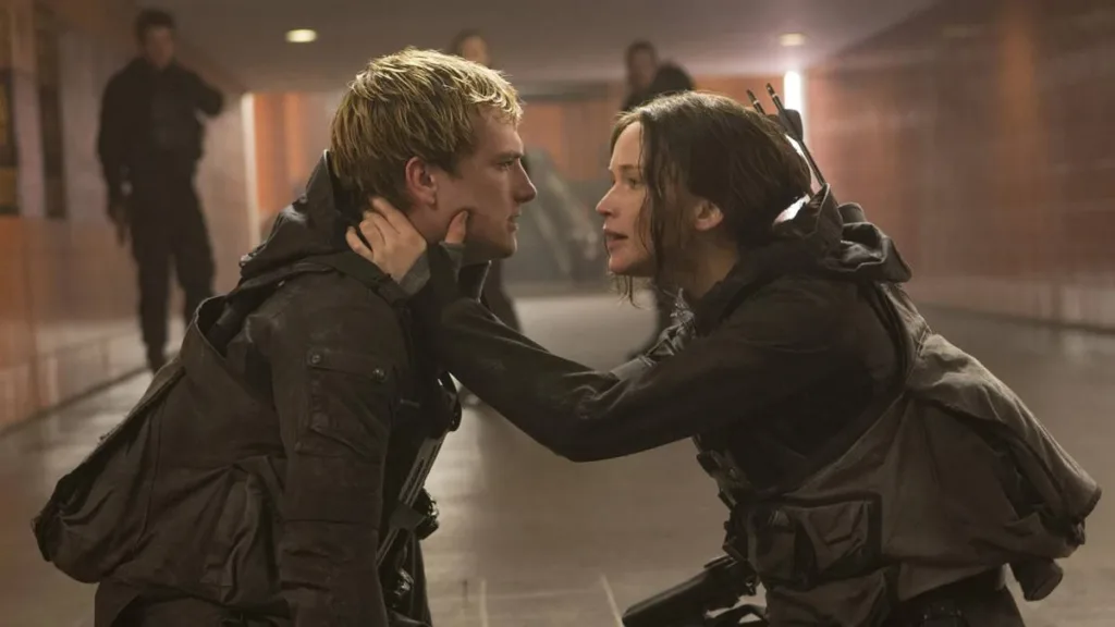 Katniss Peeta Casais Literatura Hunger Games Jogos Vorazes A esperanca parte 2