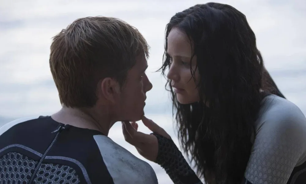 Katniss Peeta Casais Literatura Hunger Games Jogos Vorazes Em Chamas