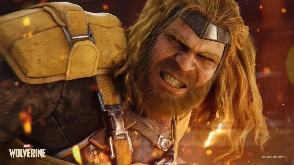 Marvel's Wolverine Revela Gameplay Brutal e Impressiona Fãs em Novo State of Play 5 Captura de tela do jogo Marvel's Wolverine com Dentes de Sabre em confronto.