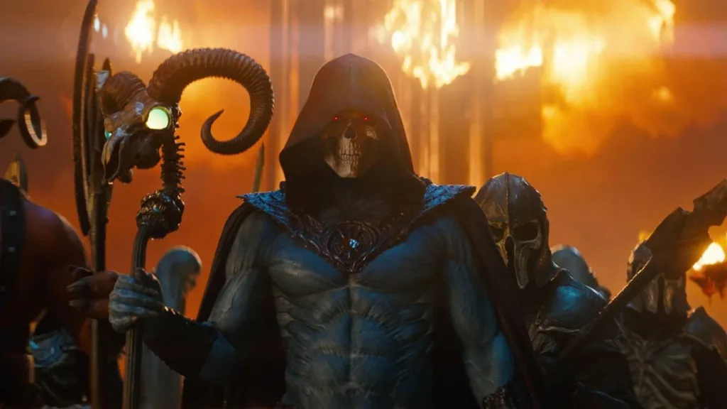 Mestres do Universo | Filme Entrega Exatamente o que Precisava e Abre Caminho Para um Universo Muito Maior 2 O Esqueleto, interpretado por Jared Leto na adaptação live-action de Mestres do Universo.