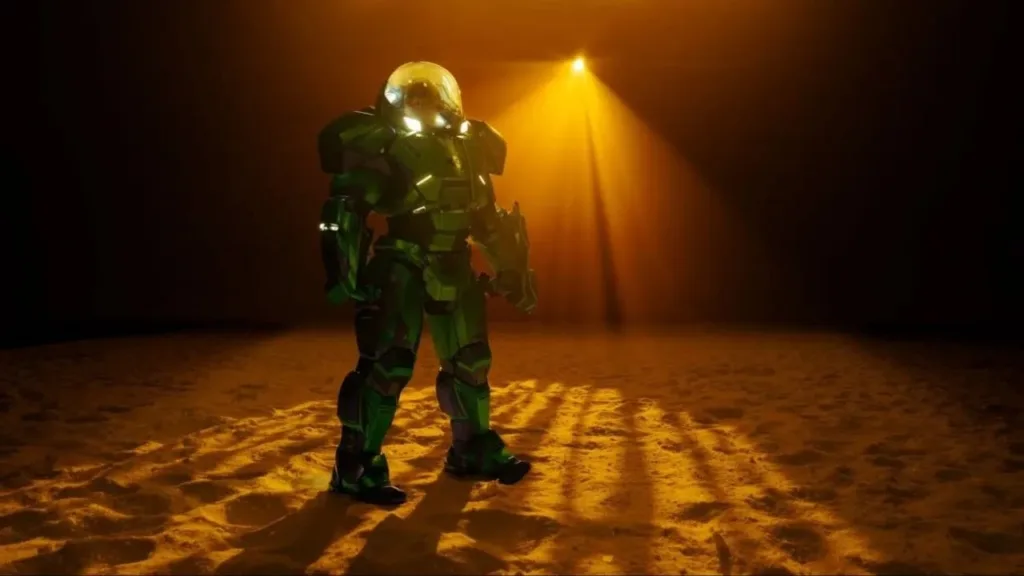 Indumentária clássica do Lex Luthor em imagem divulgada pelo DC Studios para o novo longa do Homem de Aço.