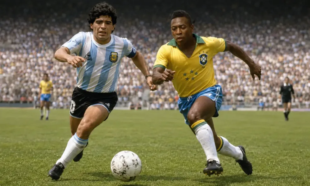 Copa do Mundo: Pelé e Maradona