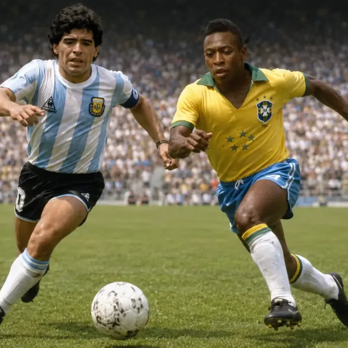 Copa do Mundo: Pelé e Maradona