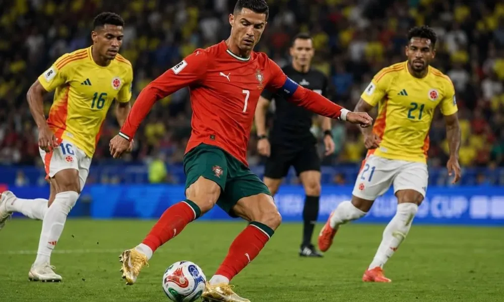 Portugal Colômbia copa do mundo 2026 cristiano ronaldo