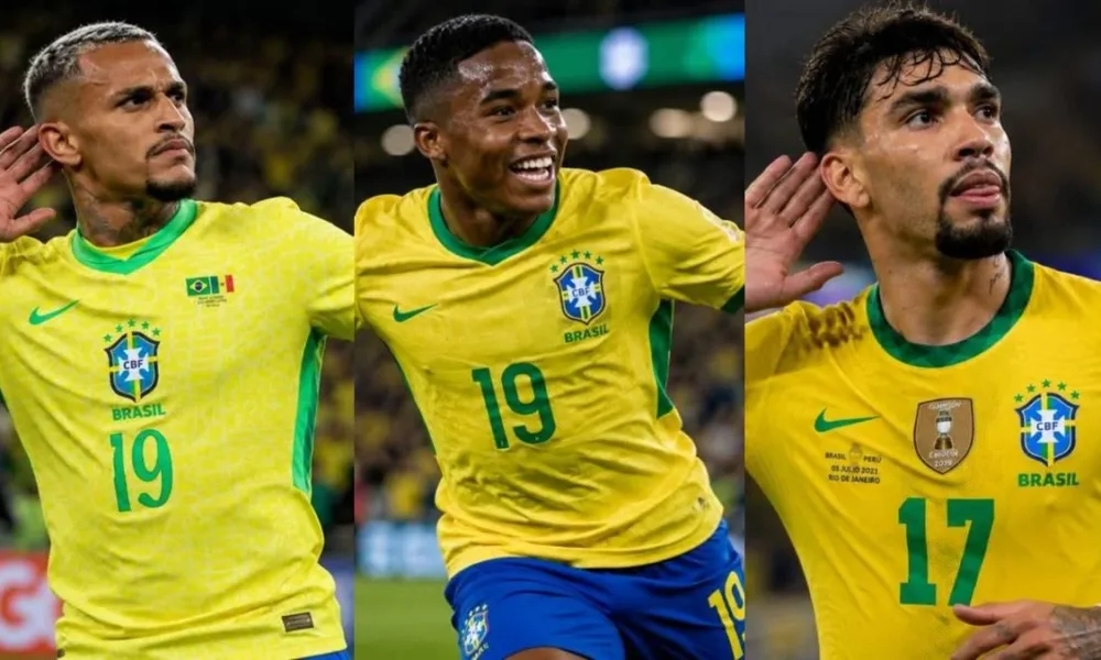 Raphinha Endrick Paquetá Copa do Mundo 2026 Seleção Brasileira Amistoso IA