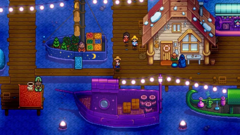 Stardew Valley Mercado noturno steam