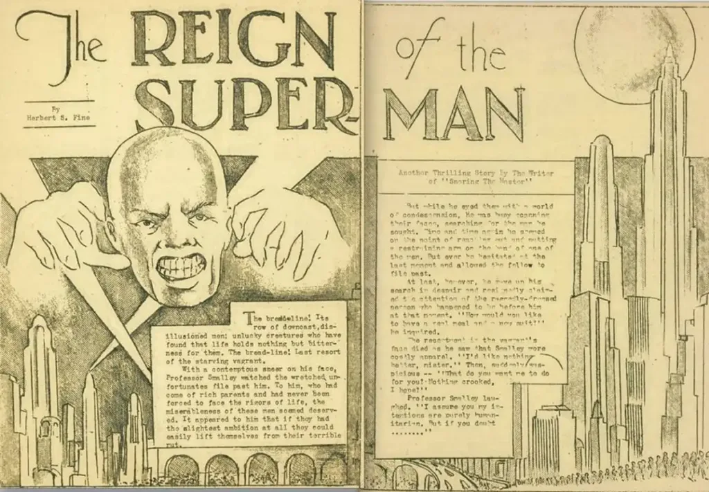 O Reino do Superman: A História do Herói que Nasceu Como Vilão em 1933 1 The Reign of Superman Jerry Siegel