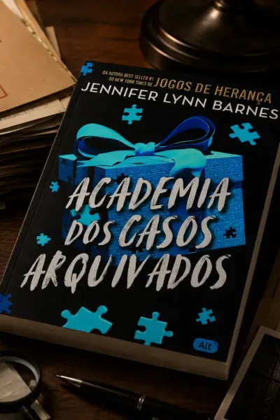 Academia dos Casos Arquivados | Onde Cada Detalhe Esconde uma Respostas Foto da capa do livro