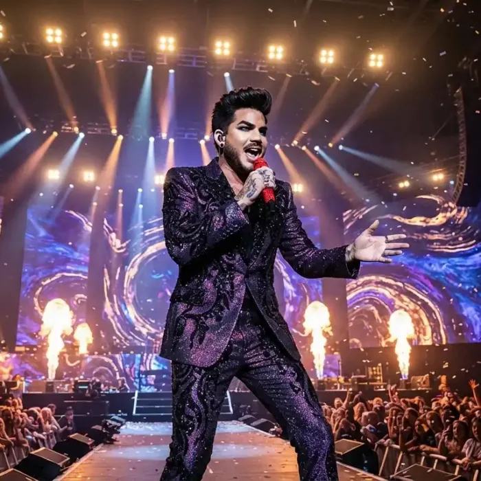 Adam Lambert no palco