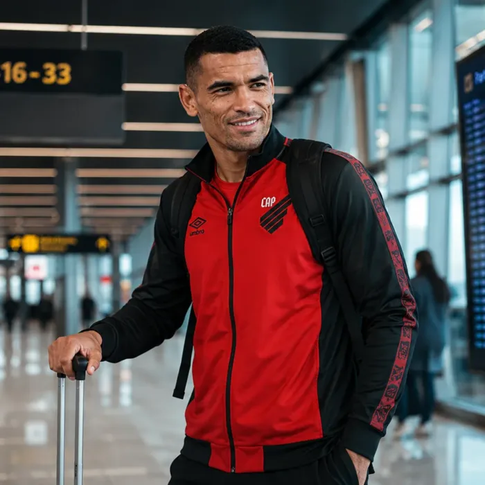 Athletico Paranaense equipe viagem 1 goleiro santos