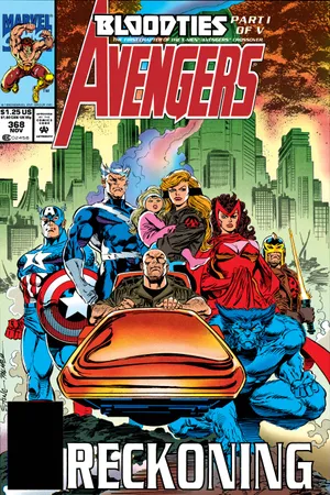 X-Men: A Série Animada | Quais HQs Inspiraram os Episódios (Parte 5) 3 Capa de Vingadores Laços de Sangue