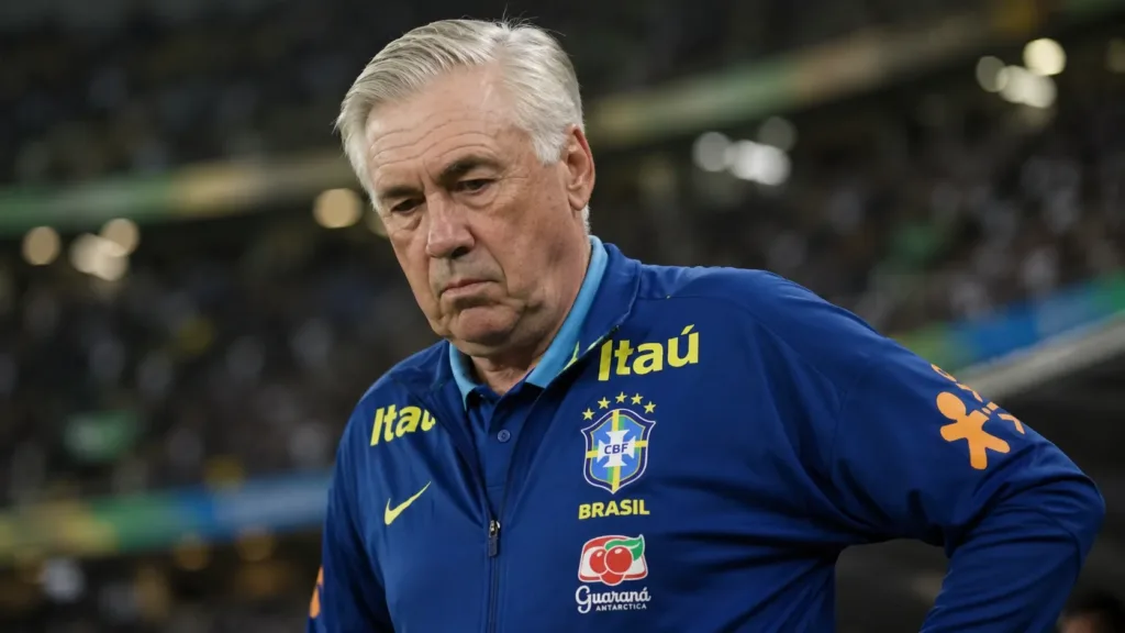Copa do Mundo 2026 | O Brasil Perdeu a Copa em 2023? Entenda Por Que a Eliminação Começou Antes da Noruega 9 Carlo ancelloti triste copa do mundo