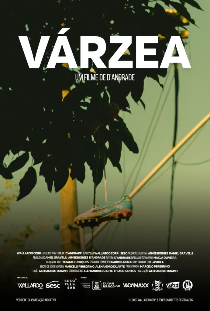Várzea | Sessão em Duque de Caxias Reúne Filmes Sobre Futebol, Memória e Pertencimento 2 Cartaz Várzea