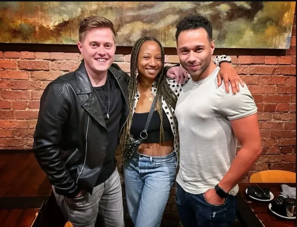 Corbin Bleu (Chad Danforth), Lucas Grabeel (Ryan Evans) e Monique Coleman (Taylor McKessie)