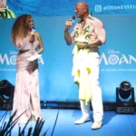 Dwayne Johnson Moana Fan Event