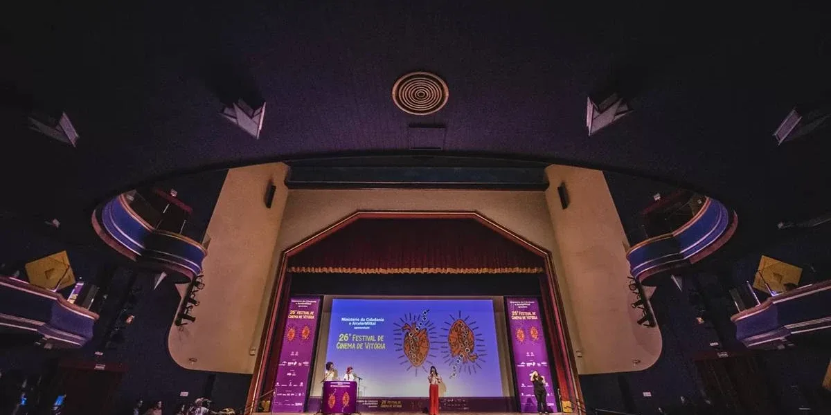 33° Festival de Cinema de Vitória | Conheça a Trajetória do Evento Festival de Cinema de Vitória 26º Palco