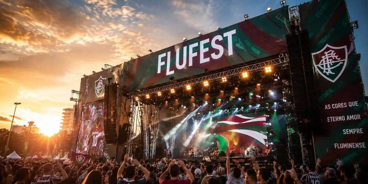 Fluminense Inicia Montagem da Flu Fest 2026 para Celebrar os 124 Anos do Clube Fluminense Flu Fest 3