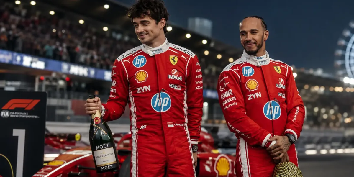 Leclerc Brilha em Silverstone e Recoloca a Ferrari no Topo da Fórmula 1 Fórmula 1 Dobradinha Ferrari