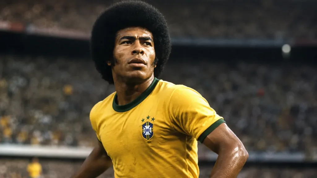 Copa do Mundo | Os Maiores Jogadores da História da Seleção Brasileira 6 Jairzinho Copa do Mundo Craques