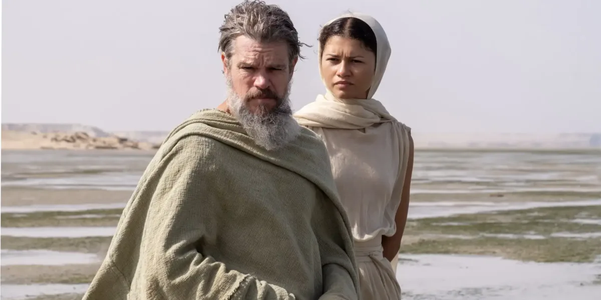 Matt Damon capa A Odisseia