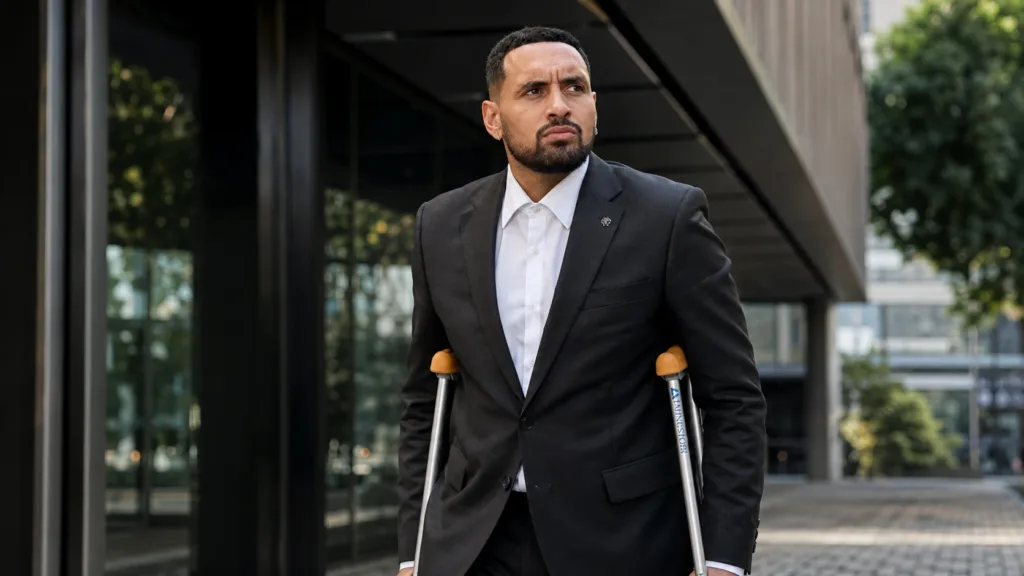 Nick Kyrgios Enfrenta João Fonseca no UTS Rio e Leva ao Brasil Talento e Polêmicas do Tênis 4 Nick Kyrgios UTS Rio 2 lesionado
