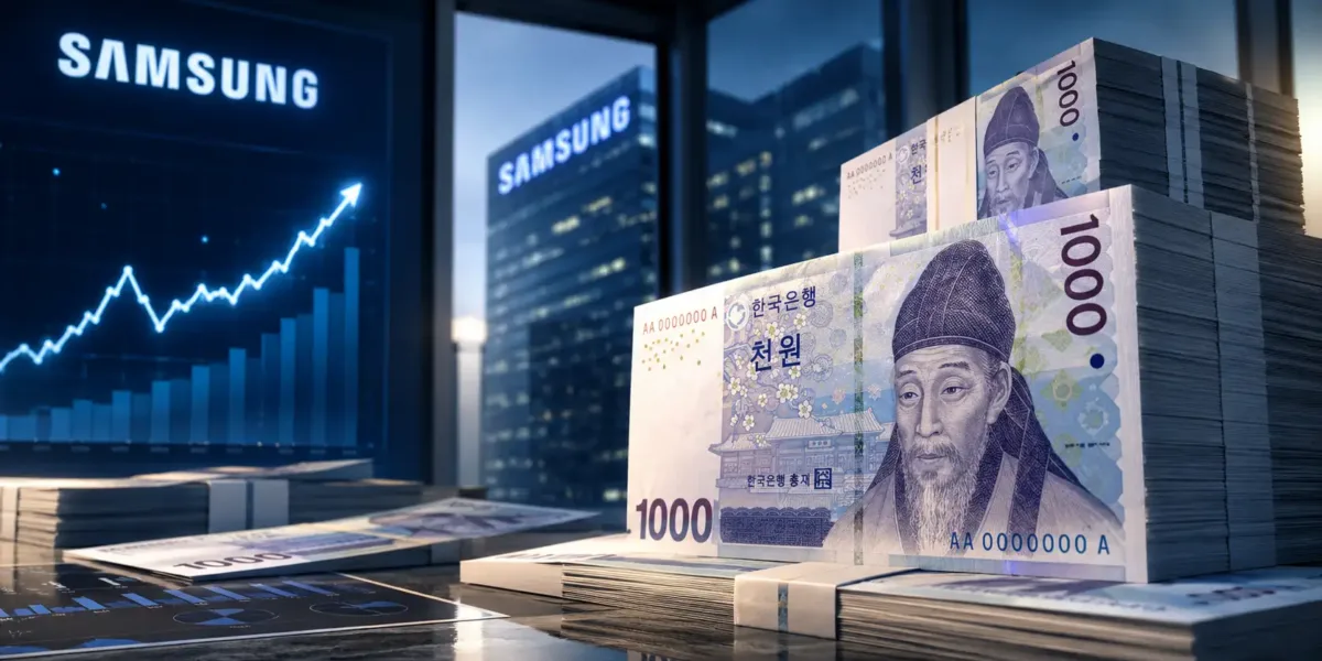 Samsung Projeta Lucro Operacional Recorde no Segundo Trimestre de 2026 Samsung foto 2 Won