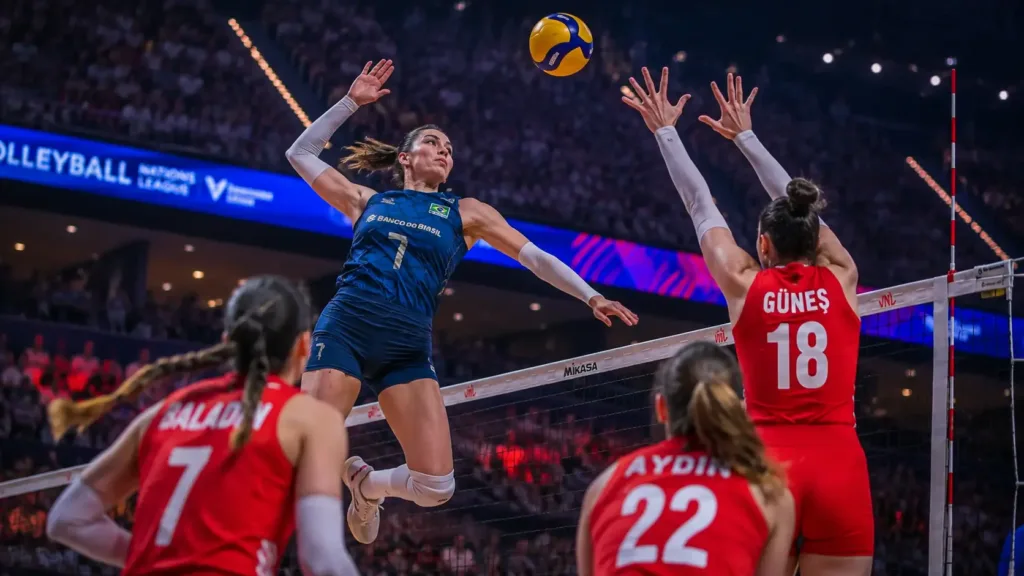 Vôlei Feminino Brasil x Turquia