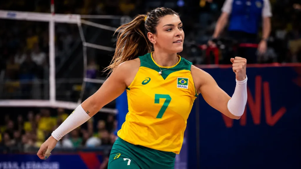 Brasil inicia semana decisiva da Liga das Nações Feminina de Vôlei em busca de vaga na fase final 1 Volêi feminino Brasil Rosamaria
