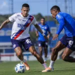Bahia treinando para o campeonato brasileiro
