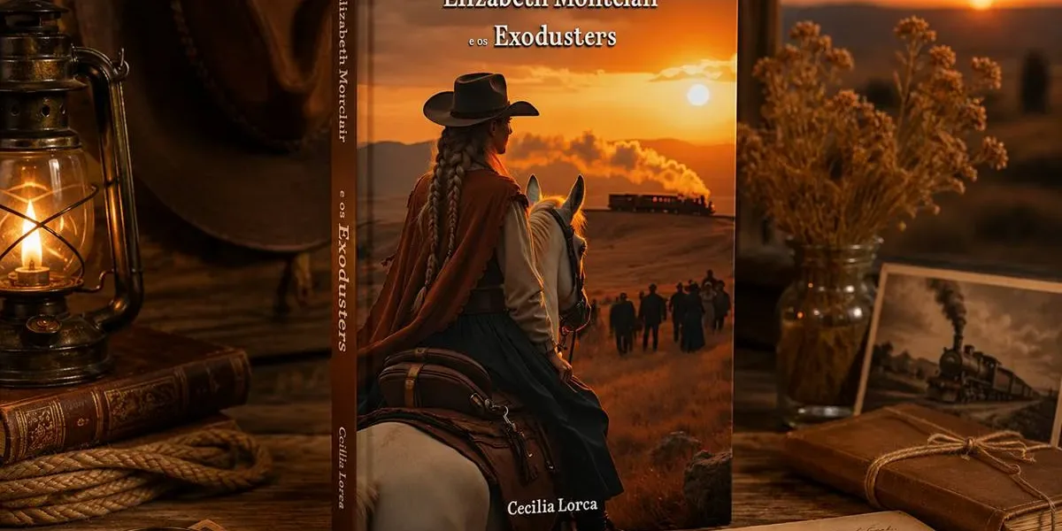 Cecilia Lorca Fala Sobre Lançamento “Elizabeth Montclair e os Exodusters” e Conta Um Pouco Sobre sua Vida Cecilia Lorca Elizabeth Montclair e os Exodusters