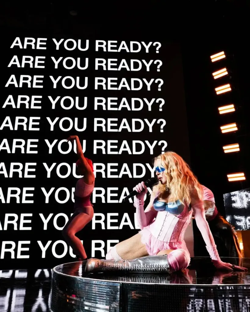 Madonna Times Square NY 2026