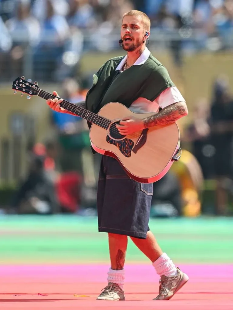 Copa do Mundo 2026 | União entre música e futebol embala a vitória da Espanha 4 Encerramento Copa do Mundo 1 Justin Bieber