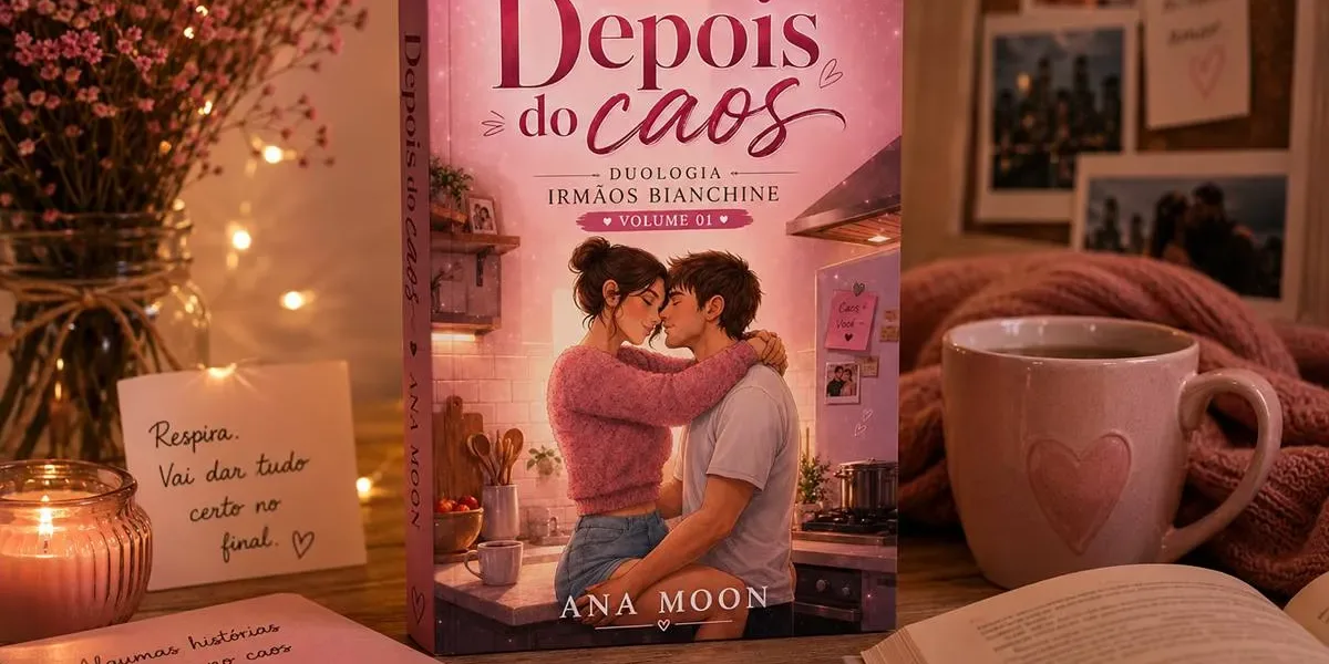 Depois do Caos | A Paixão Pode Superar os Dias de Luto? Depois do Caos Livro Ana Moon 2