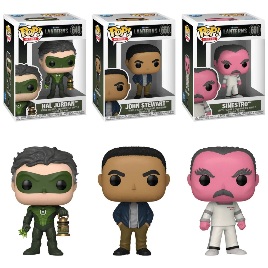 Lanternas | Trailer Épico na Comic-Con Revela Sinestro, Manhunters e Confirma que a Série Pode Redefinir o DCU 6 Comic Con 2026 San Diego Funko Pop Lanterns Lanternas